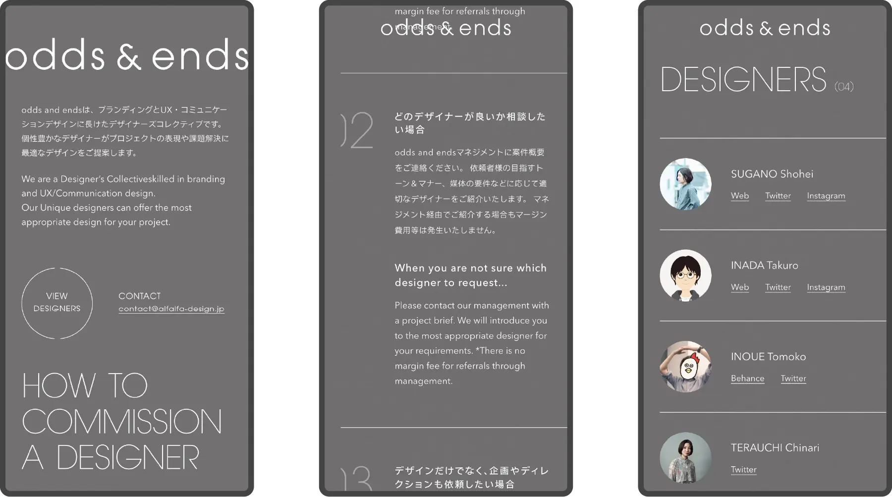 odds and ends